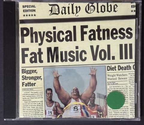 Various – Fat Music Vol. III: Physical Fatness (CD, HDCD, 1997, Fat Wreck Chords FAT 560-2)