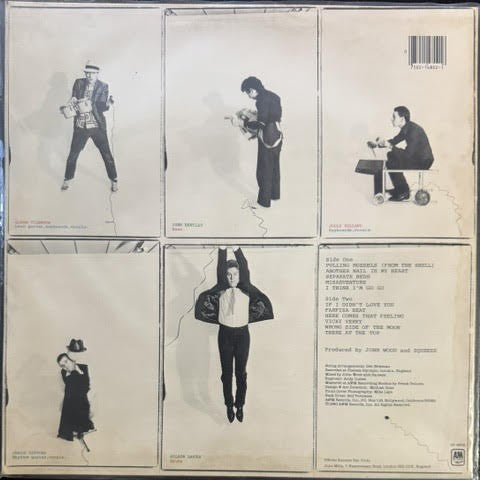Squeeze – Argybargy (Vinyl LP, 1980, A&M Records SP-4802, US Santa Maria Pressing)