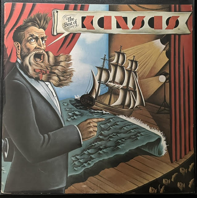 Kansas – The Best Of Kansas (LP, 1984, CBS Associated Records QZ 39283)