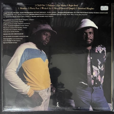 Black Uhuru – Chill Out (Vinyl LP, 1982, Island Records IL 9752, Specialty Pressing)
