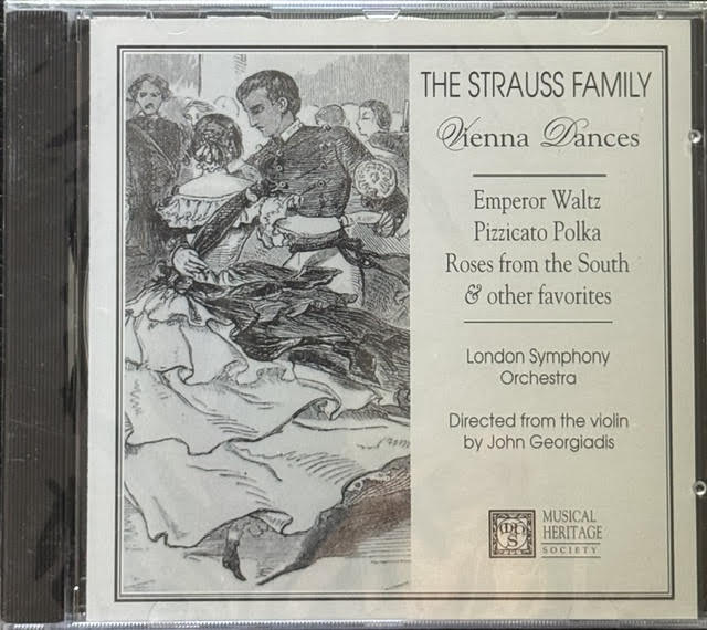 The Strauss Family – Vienna Dances (CD, 1989, Musical Heritage Society 43476-2)