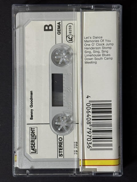 Benny Goodman – Jazz Collector Edition (Cassette, LaserLight, Dolby Stereo, 48 Min.)