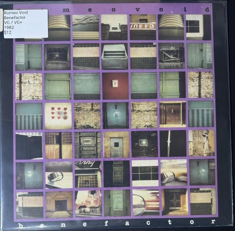Romeo Void – Benefactor (Vinyl, LP, Album, Pitman Pressing, 1982, Columbia / 415 Records ARC 38182)