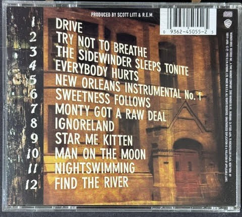 R.E.M. – Automatic For The People (CD, 1992, Warner Bros. Records 9 45055-2, SRC Pressing)