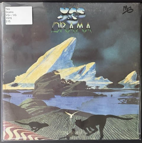 Yes – Drama (Vinyl LP, 1980, Atlantic SD 16019, Presswell Pressing, Gatefold)