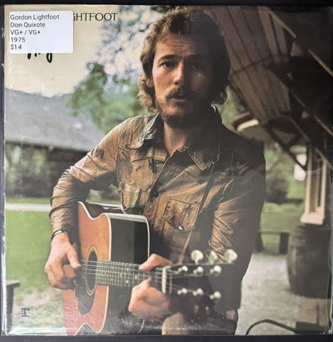Gordon Lightfoot – Don Quixote (Vinyl LP, 1975, Reprise Records MS 2056, US Reissue)