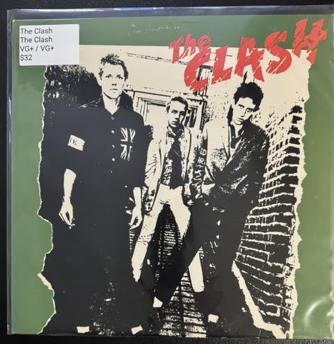 The Clash – The Clash (Vinyl, LP, Album, Repress, Pitman Pressing, Epic JE 36060)