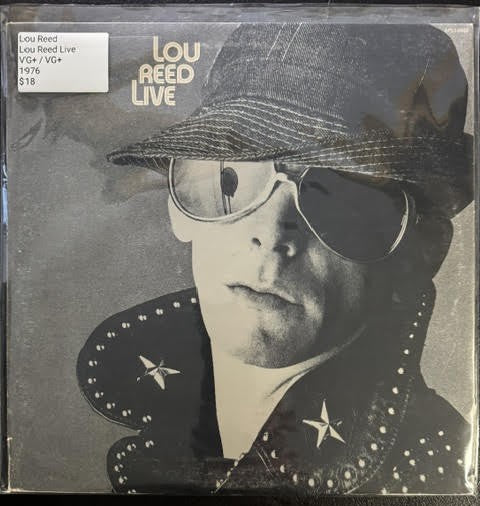 Lou Reed – Lou Reed Live (Vinyl LP, 1976, RCA APL1-0959, US Reissue, STERLING RL)
