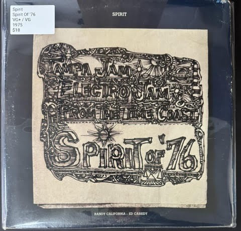 Spirit – Spirit Of '76 (2xLP, 1975, Mercury SRM-2-804, Terre Haute Press)