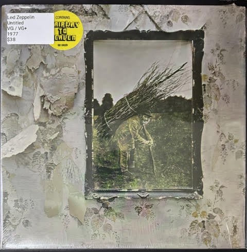 Led Zeppelin – Untitled (Vinyl LP, 1977, Atlantic SD 19129, Columbia Record Club Edition, Presswell, Gatefold)