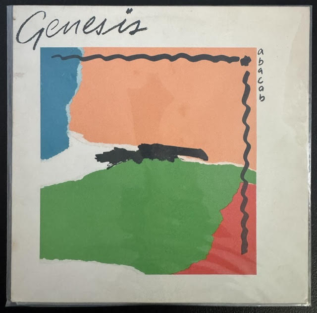Genesis – Abacab (LP, Album, Stereo, B/GYRB - Grey, Yellow, Red, Blue Cover, 1981, Atlantic SD 19313)