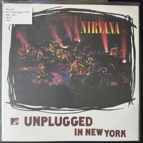 Nirvana – MTV Unplugged In New York (Purple Opaque Vinyl, Limited Edition, Reissue, 2019, DGC DGC-24727)
