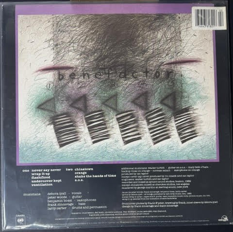 Romeo Void – Benefactor (Vinyl, LP, Album, Pitman Pressing, 1982, Columbia / 415 Records ARC 38182)