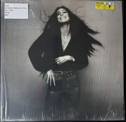 Cher – I'd Rather Believe In You (LP, Album, Winchester Pressing, 1976, Warner Bros. Records BS 2898, BS-2898)