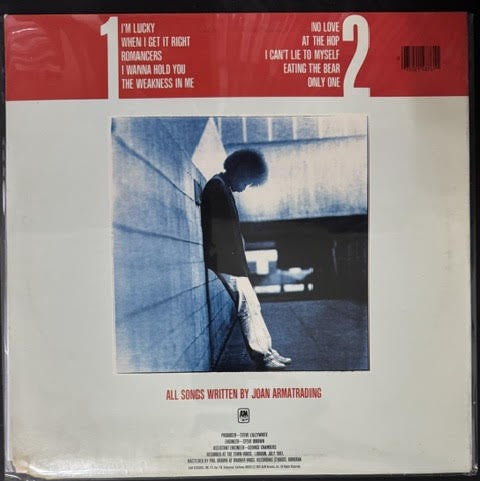 Joan Armatrading – Walk Under Ladders (Vinyl LP, 1981, A&M Records SP-4876, Stereo, Terre Haute Pressing)