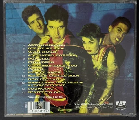 Tilt – Viewers Like You (CD, 1999, Fat Wreck Chords FAT 592-2)