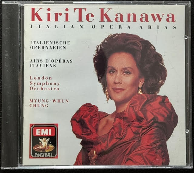 Kiri Te Kanawa – Italian Opera Arias (CD, 1990, EMI Digital CDC 554062) - Maple City Music