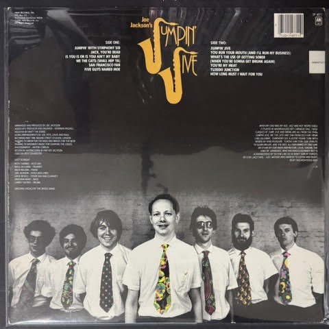 Joe Jackson's Jumpin' Jive – Joe Jackson's Jumpin' Jive (Vinyl LP, 1981, A&M Records SP 4871 / SP-4871, Indianapolis Pressing, Variant 3)