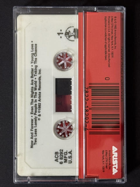 Air Supply – Now And Forever (Cassette, 1982, Arista ACB6-8292, Dolby Qualitape)