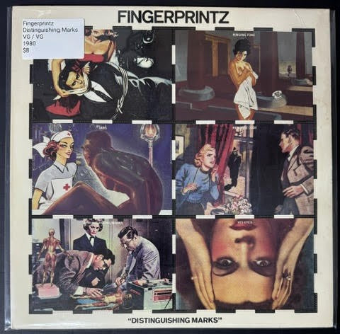 Fingerprintz – Distinguishing Marks (Vinyl, LP, Album, Specialty Pressing, 1980, Virgin)