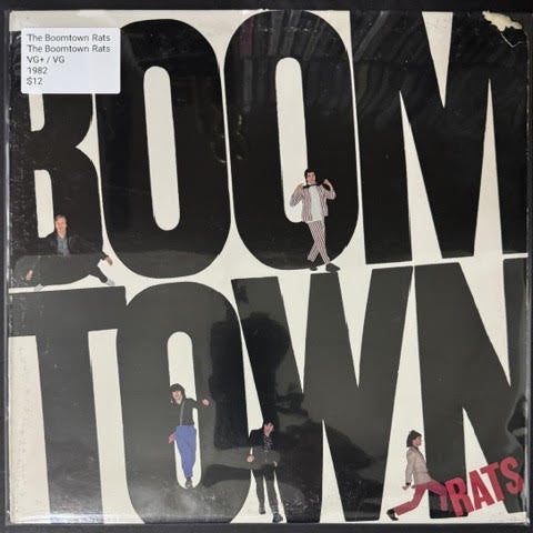 The Boomtown Rats – The Boomtown Rats (12" 33⅓ RPM EP, 1982, Columbia 5C 38097, Pitman Pressing)