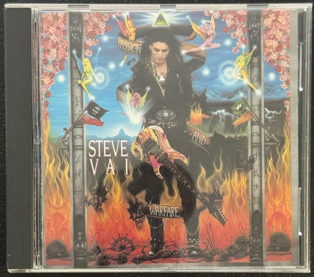 Steve Vai – Passion and Warfare (CD, 1990, Relativity Records 88561-1037-2)