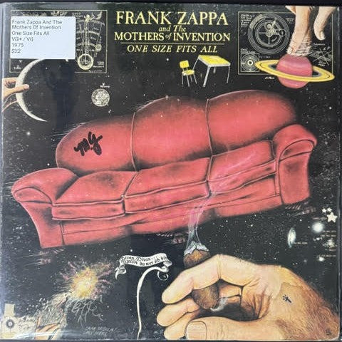 Frank Zappa And The Mothers Of Invention – One Size Fits All (Vinyl LP, 1975, Discreet DS 2216, Santa Maria Pressing)