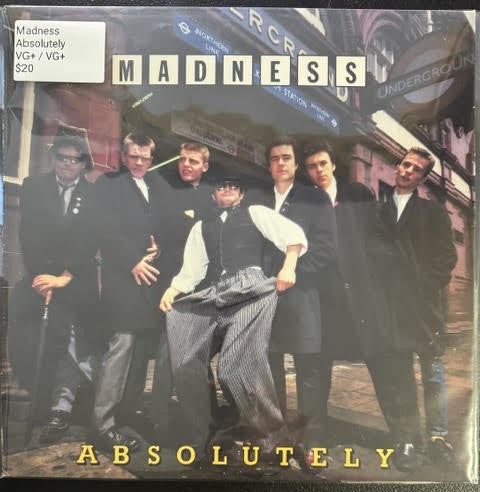 Madness – Absolutely (Vinyl LP, Sire SRK 6094, US Repress, Winchester Pressing)