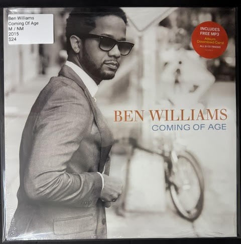Ben Williams – Coming Of Age (Vinyl LP, 2015, Concord Music Group CJA-37118-01, US Pressing)