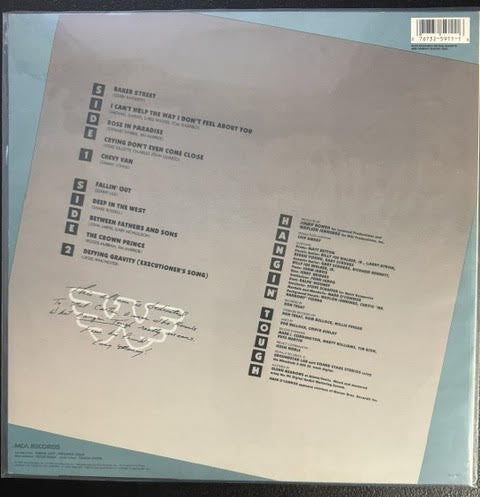 Waylon Jennings – Hangin' Tough (Vinyl LP, 1987, MCA Records MCA-5911, US Gloversville Pressing)