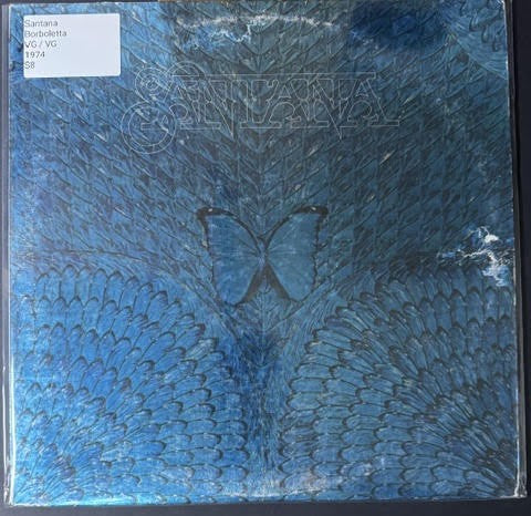 Santana – Borboletta (LP, Album, Terre Haute Pressing, 1974, Columbia PC 33135)