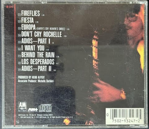 Gato Barbieri – Caliente! (CD, Album, Reissue, A&M CD 3247)