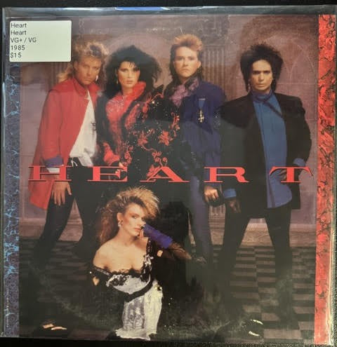 Heart – Heart (Vinyl LP, 1985, Capitol Records ST 512410, US Columbia House Club Edition, Carrollton Pressing)
