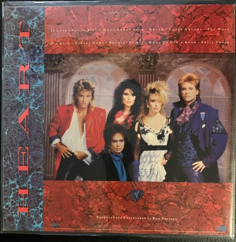 Heart – Heart (Vinyl LP, 1985, Capitol Records ST 512410, US Columbia House Club Edition, Carrollton Pressing)