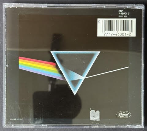 Pink Floyd – The Dark Side Of The Moon (CD, 1993, Capitol Records CDP 7 46001 2, Remastered)
