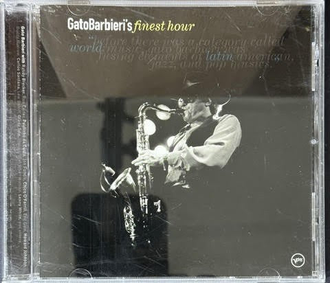Gato Barbieri – Gato Barbieri's Finest Hour (CD, Compilation, US, Verve 069 490 671-2)