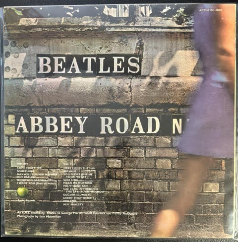 The Beatles – Abbey Road (Vinyl LP, 1969, Apple Records SO-383, US Jacksonville Pressing, Capitol Subsidiary Text)
