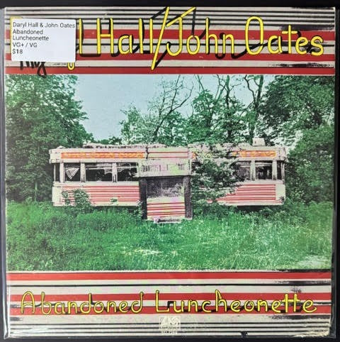 Daryl Hall & John Oates – Abandoned Luncheonette (Vinyl, Atlantic SD 7269, Presswell Repress)
