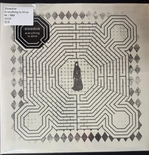 Slowdive – Everything Is Alive (LP, 2023, Dead Oceans DOC232, Standard Black Vinyl)