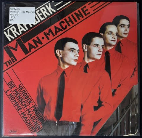 Kraftwerk – The Man • Machine (1978 US Jacksonville Pressing)