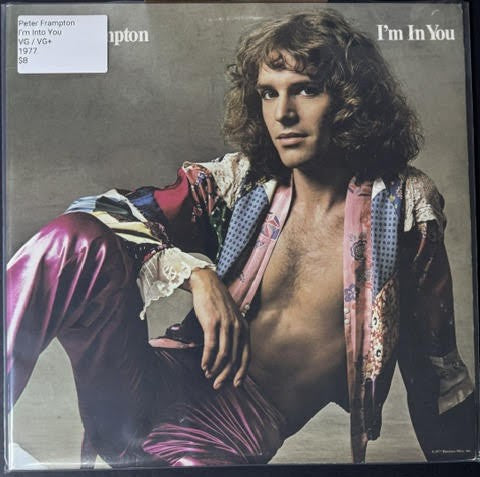 Peter Frampton – I'm In You (Vinyl, LP, Album, Stereo, Pitman Pressing, 1977, A&M Records SP-4704)