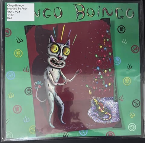 Oingo Boingo – Nothing To Fear (Vinyl LP, 1987, A&M Records / I.R.S. Records SP-3251, Indianapolis Pressing)