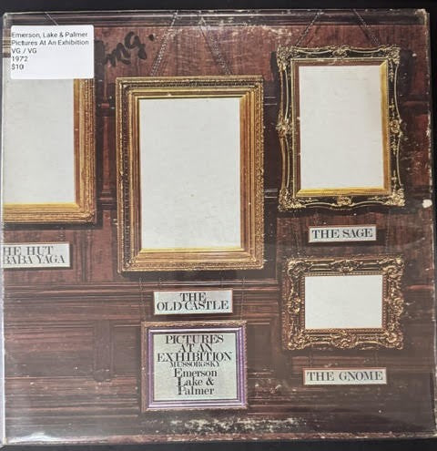 Emerson, Lake & Palmer – Pictures At An Exhibition (Vinyl LP, 1972, Cotillion ELP 66666, Specialty Pressing, Gatefold)
