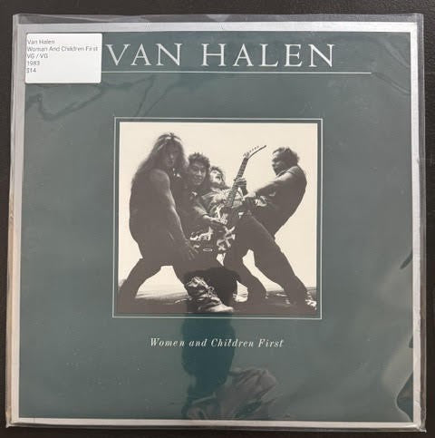 Van Halen – Women And Children First (Vinyl LP, 1983, Warner Bros. Records HS 3415, Specialty Pressing)