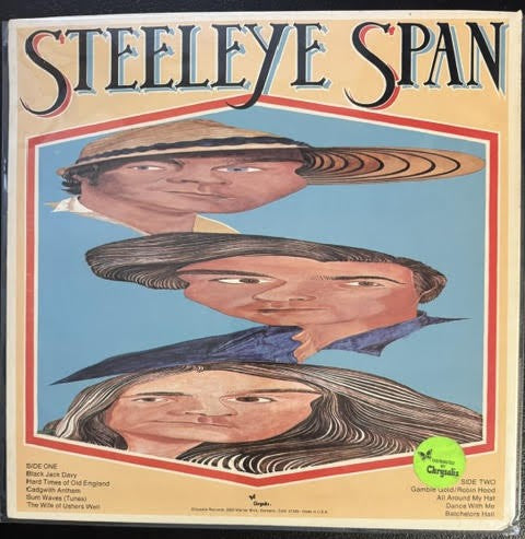 Steeleye Span – All Around My Hat (Vinyl LP, 1975, Chrysalis CHR 1091, US Santa Maria Pressing)