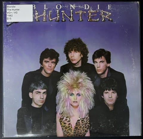 Blondie – The Hunter (LP, Album, Terre Haute Pressing, 1982, Chrysalis CHR 1384)