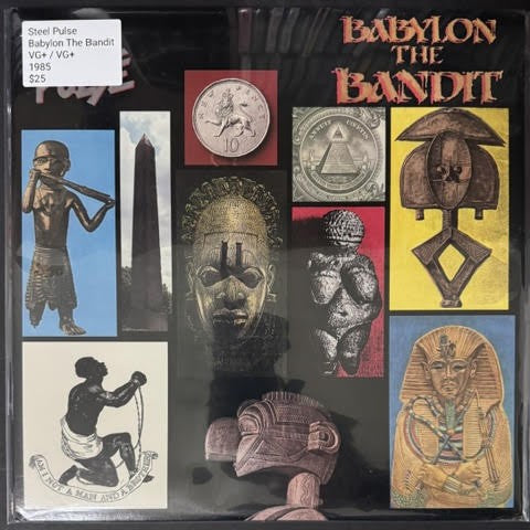 Steel Pulse – Babylon The Bandit (Vinyl LP, 1985, Elektra 60437-1, Specialty Records Pressing)