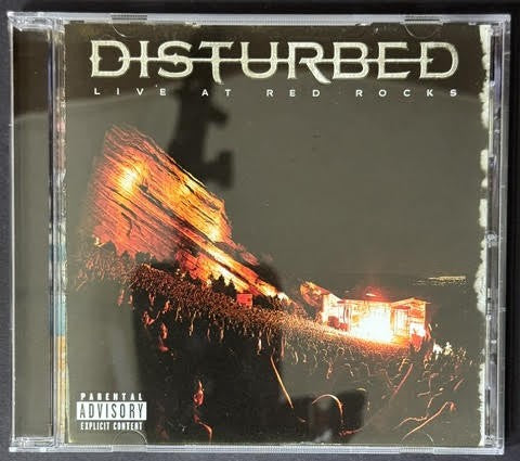 Disturbed – Live At Red Rocks (CD, 2016, Reprise Records 557998-2)