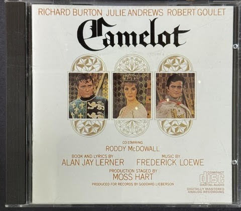 Lerner & Loewe – Camelot (CD, Columbia CK 32602, Original Broadway Cast Recording)