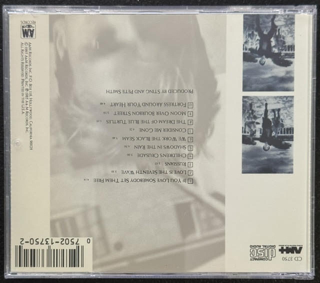 Sting – The Dream of the Blue Turtles (CD, A&M Records CD 3750)